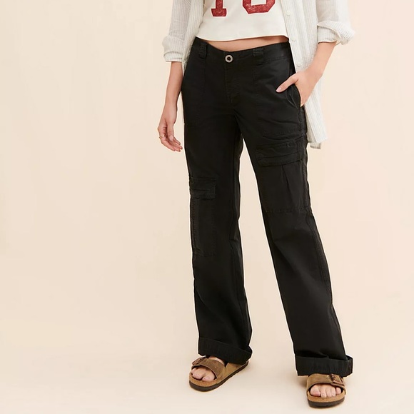 Free People The Thing Is Low-Rise Utility Pants - Picture 2 of 10